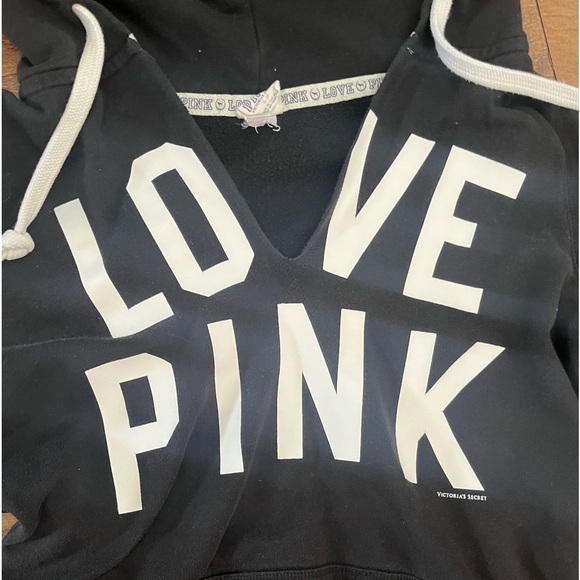 PINK Victoria’s Secret “LOVE PINK 86” hoodie Sz small - Picture 3 of 8